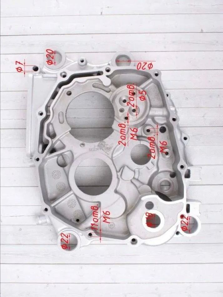 Картер двигателя правый ZS172FMM-3A (CB250-F), fmm-6, CB250R
