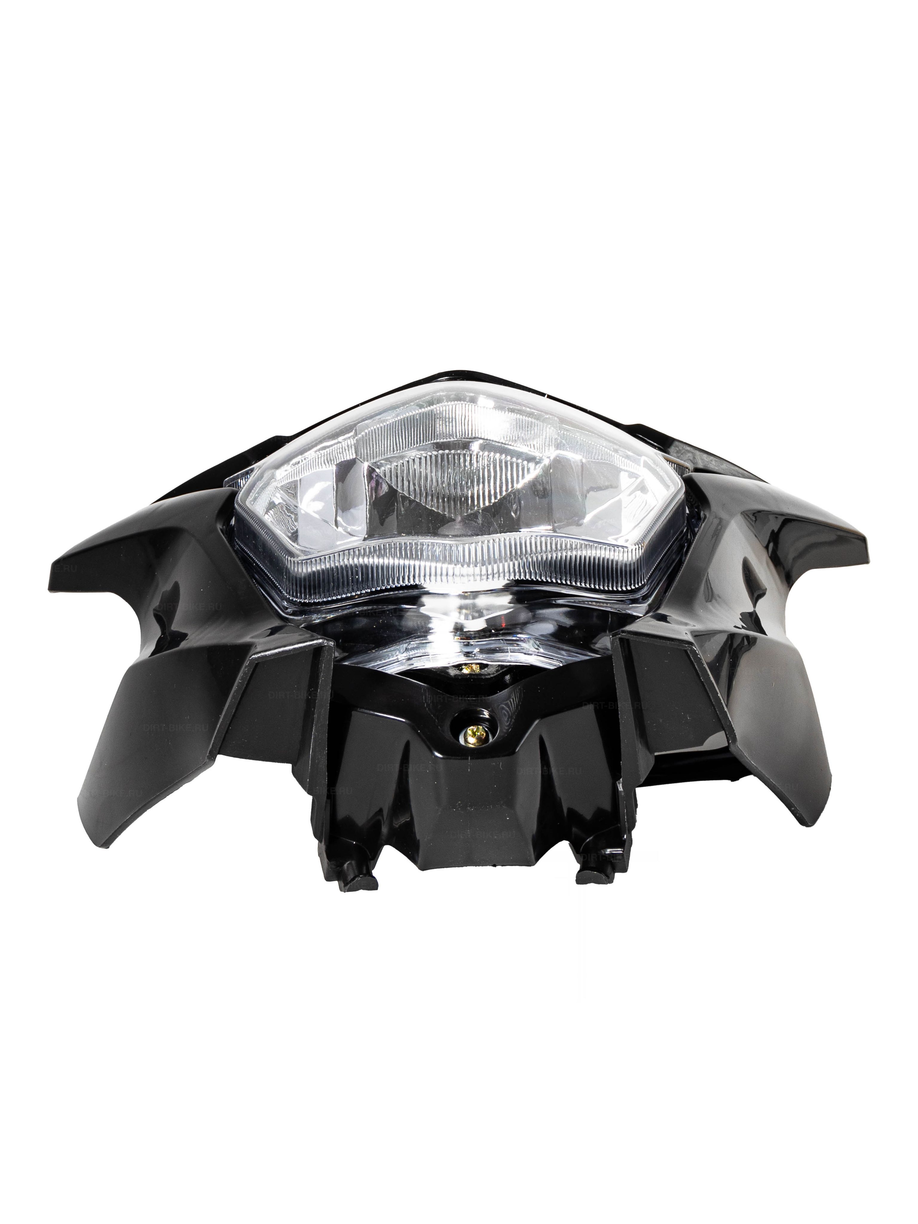 Фара черная для эндуро мотоциклов BSE M/Z, Honda CRF