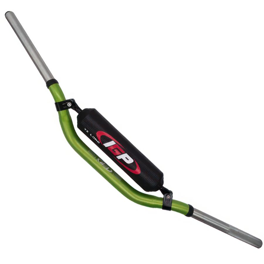 Руль IGP TWINWALL 1-1/8 (28,6 мм) 810 х 130мм зеленый