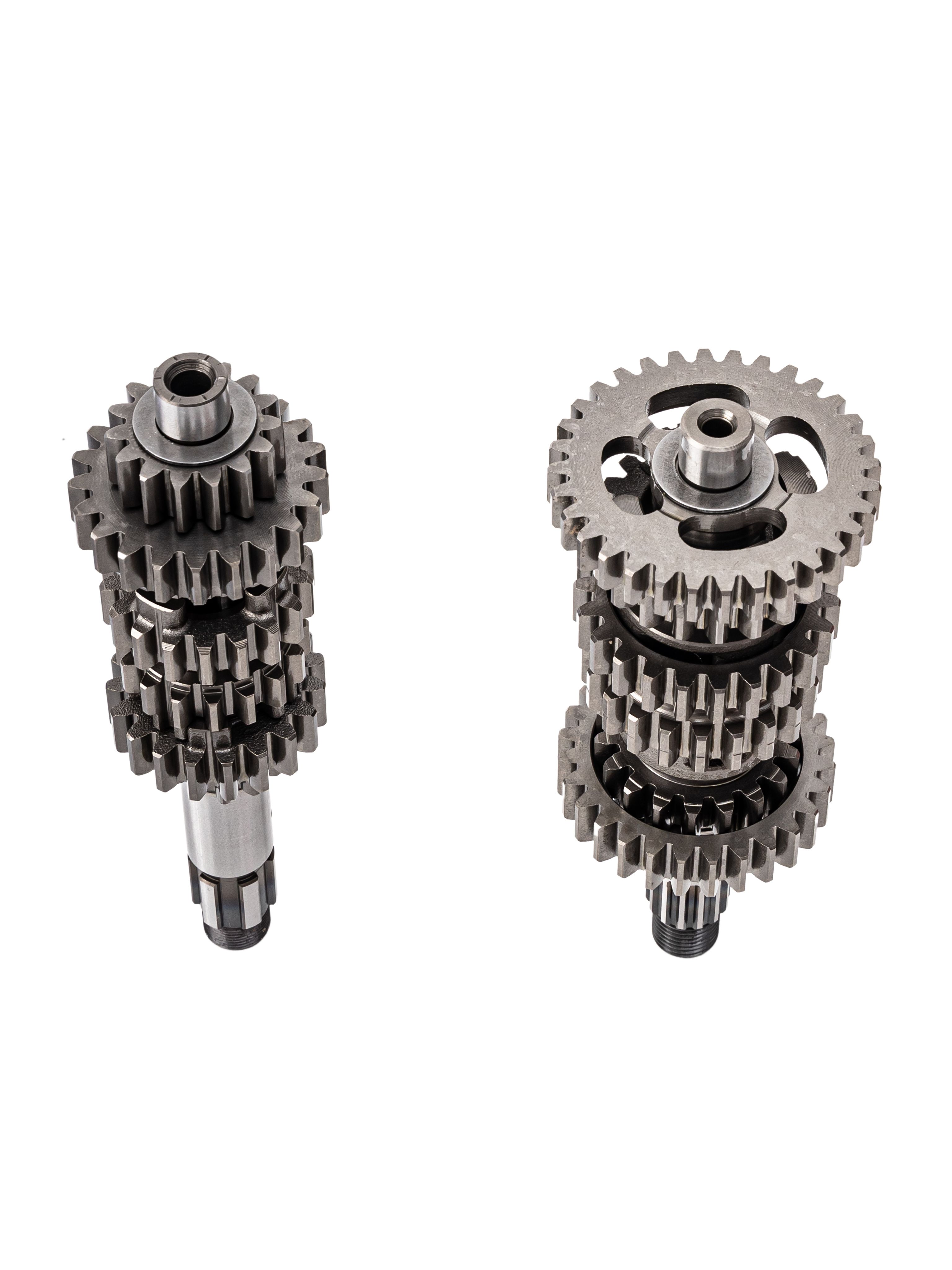 КПП двигателя в сборе 6 передач YB300H оригинал Loncin