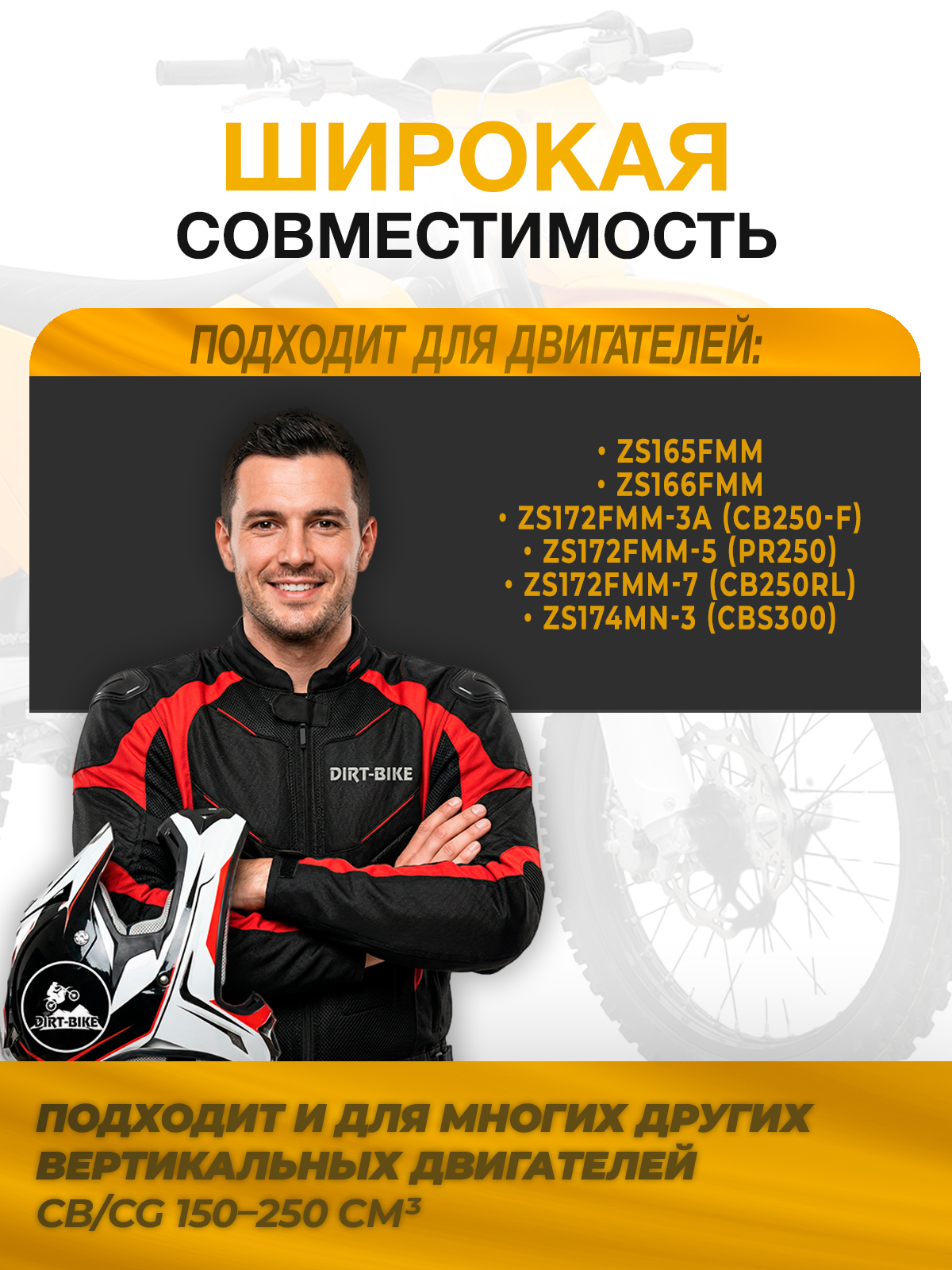 Сальник штока сцепления 12х22х5 ZS165/166FMM