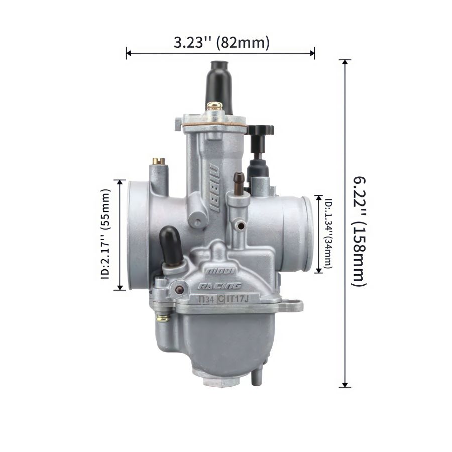 Карбюратор NIBBI PWK34SP для питбайков, мотоциклов 250-350cc