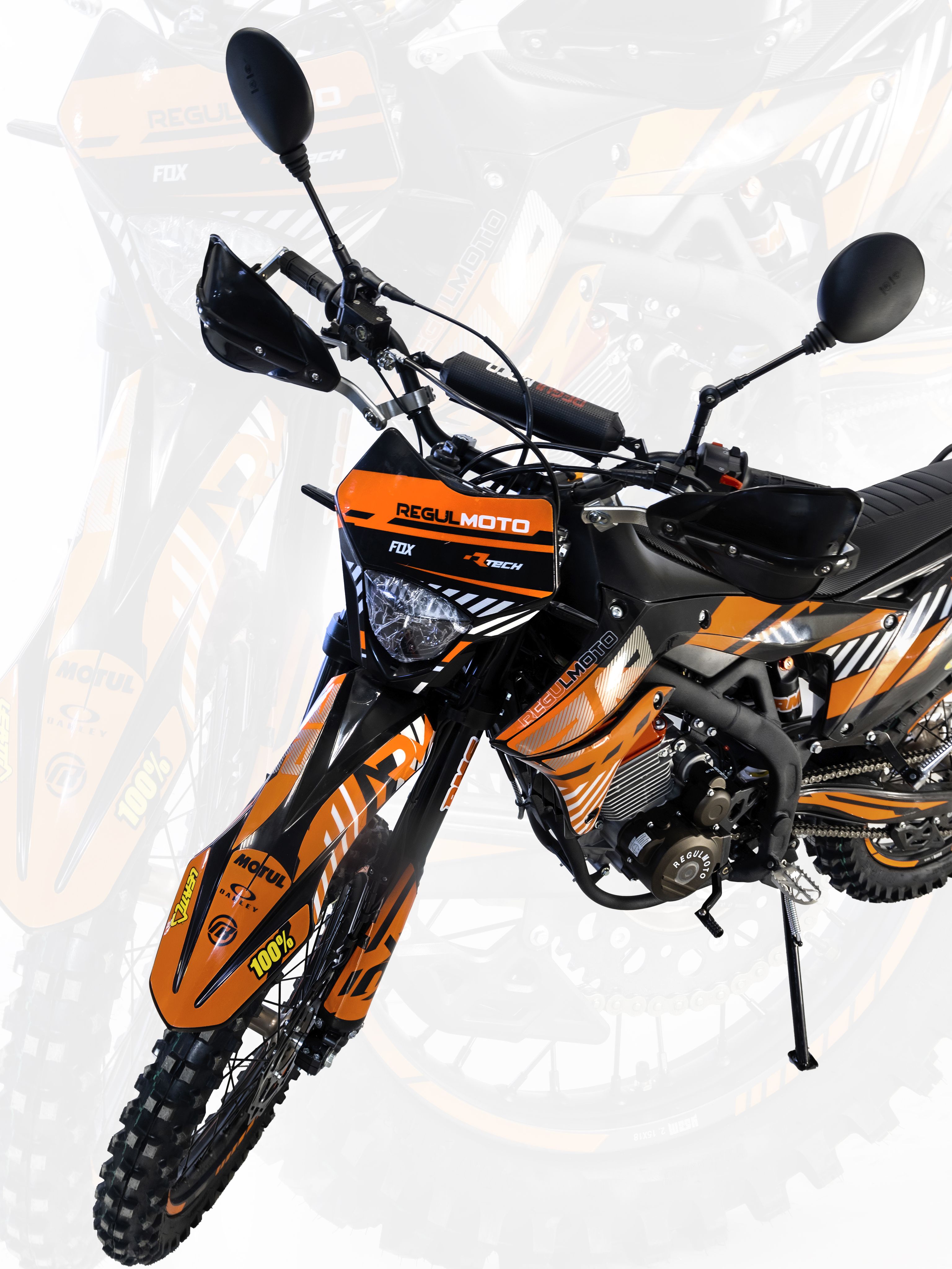 Мотоцикл Regulmoto ZR PR 300 4 valves черный/оранжевый
