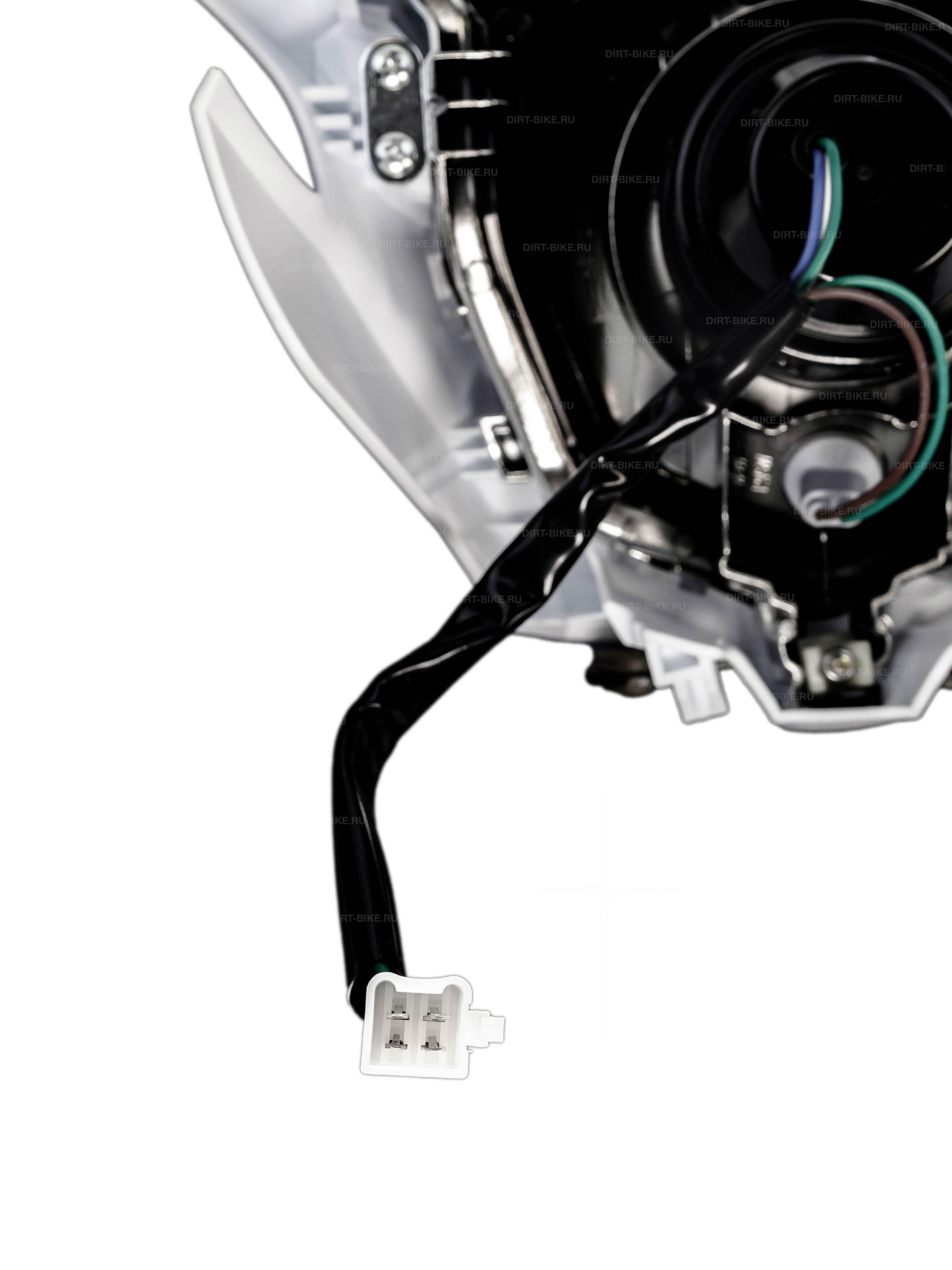 Фара белая для эндуро мотоциклов BSE M/Z, Honda CRF