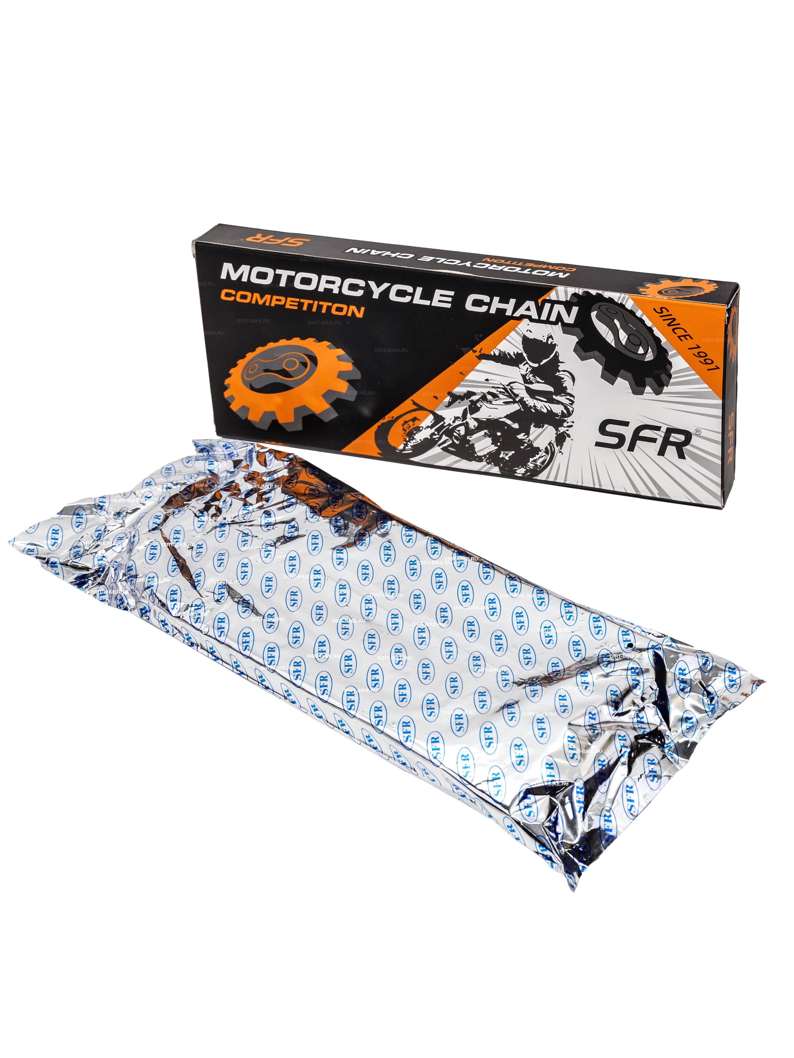 Цепь приводная SFR 520HX 120L усиленная, X ring сальниковая