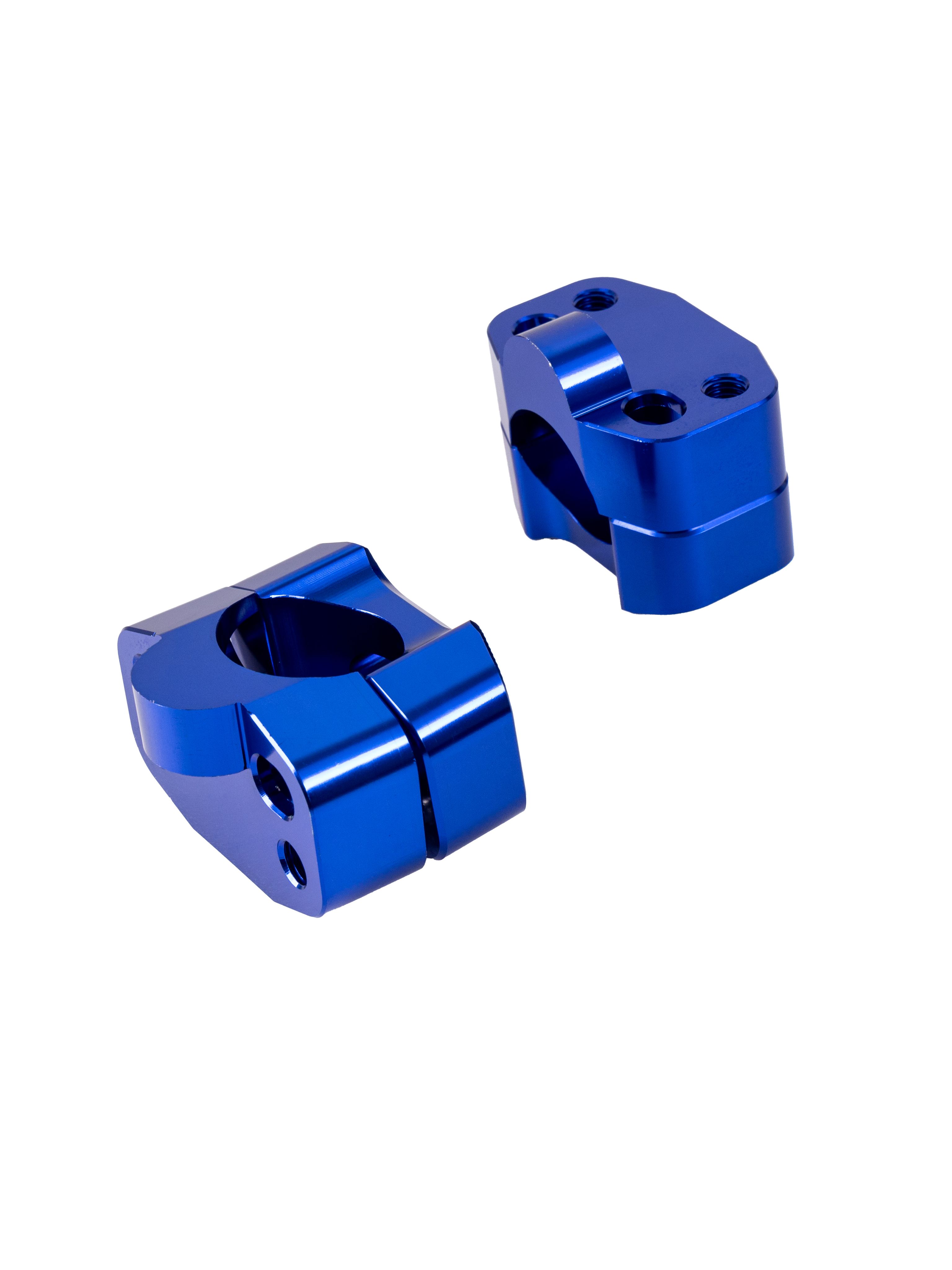 Проставки руля CNC 28мм синий