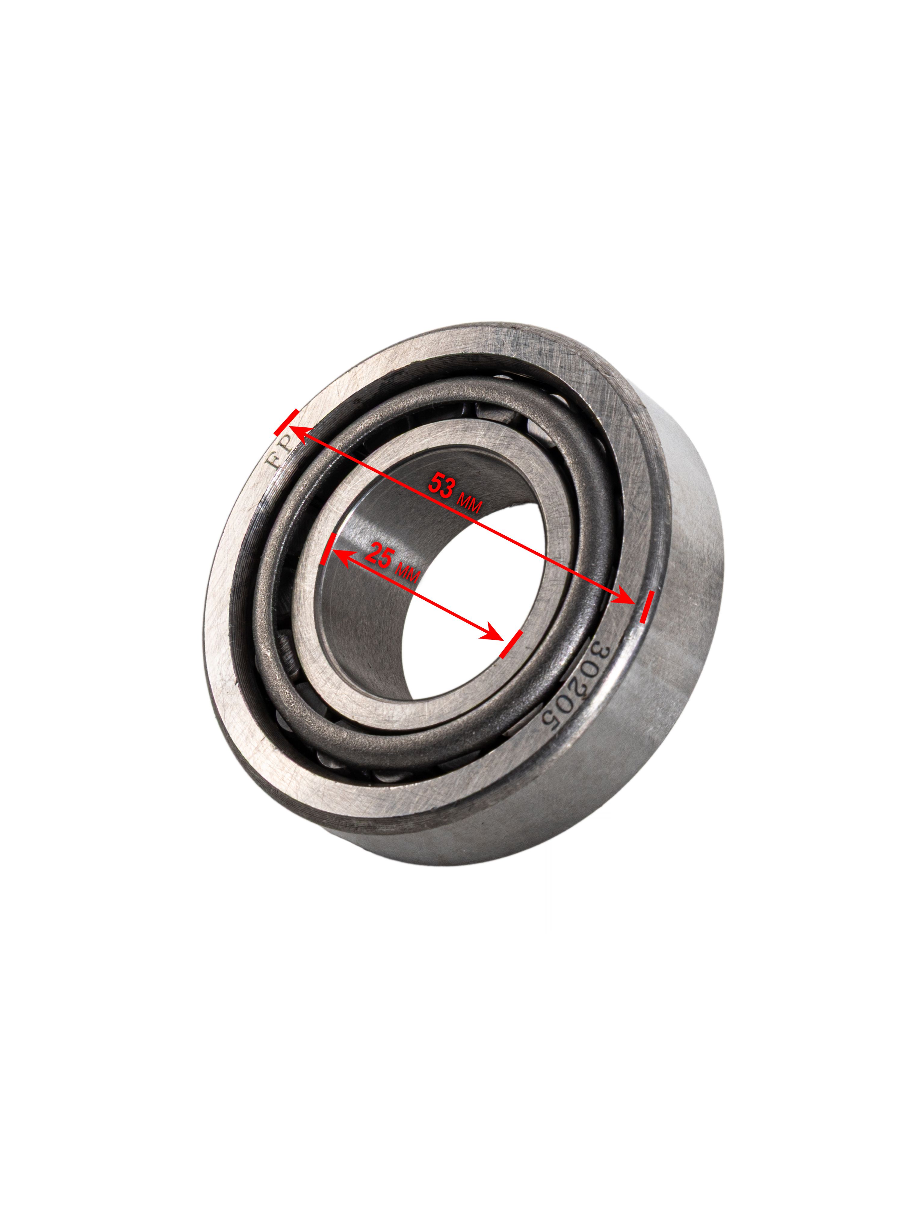 Подшипники рулевой колонки BSE Z5 Z6 25*52(30205) 2шт.