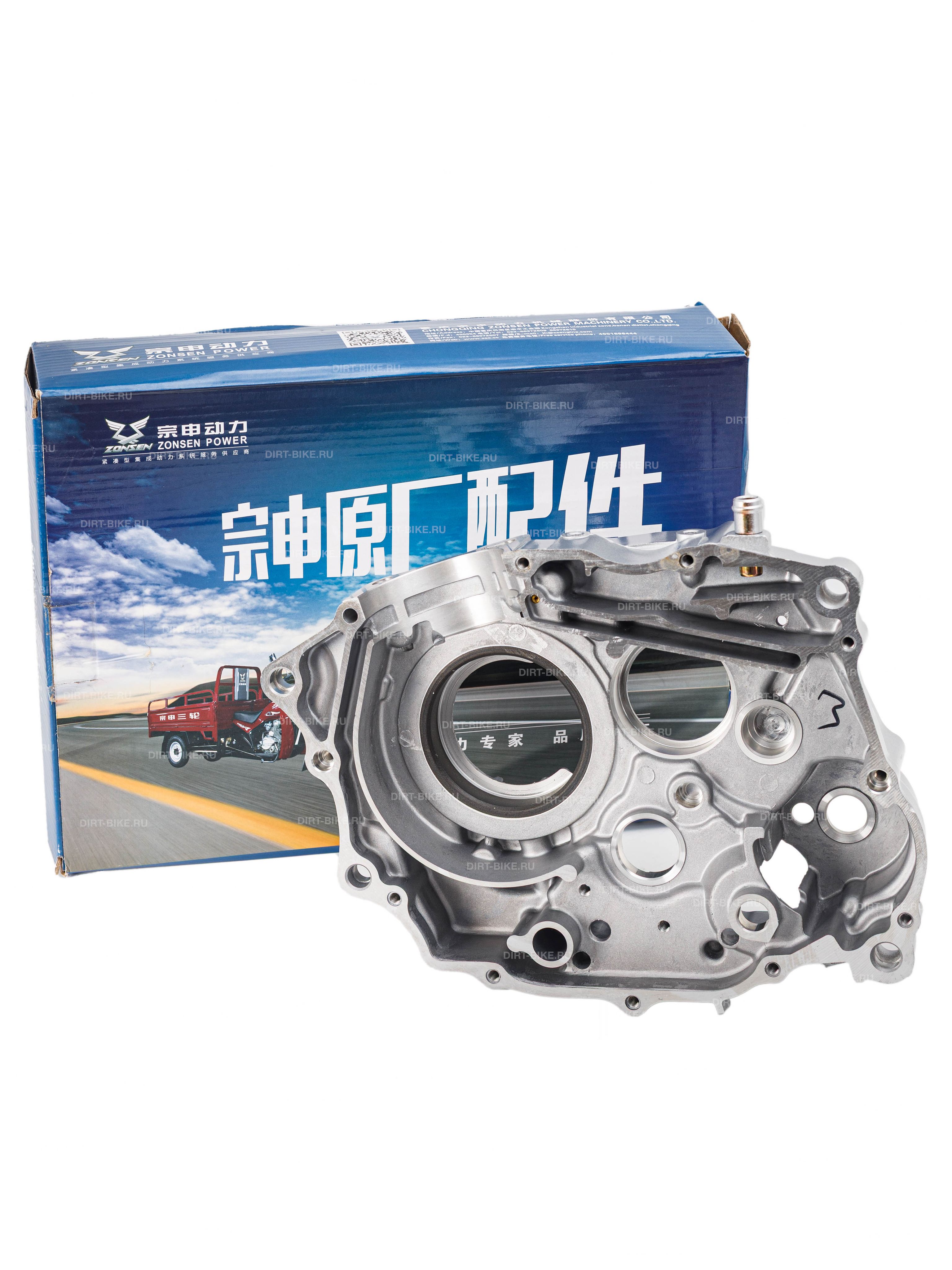 Правый картер двигателя CB250D-G zs166fmm оригинал Zongshen