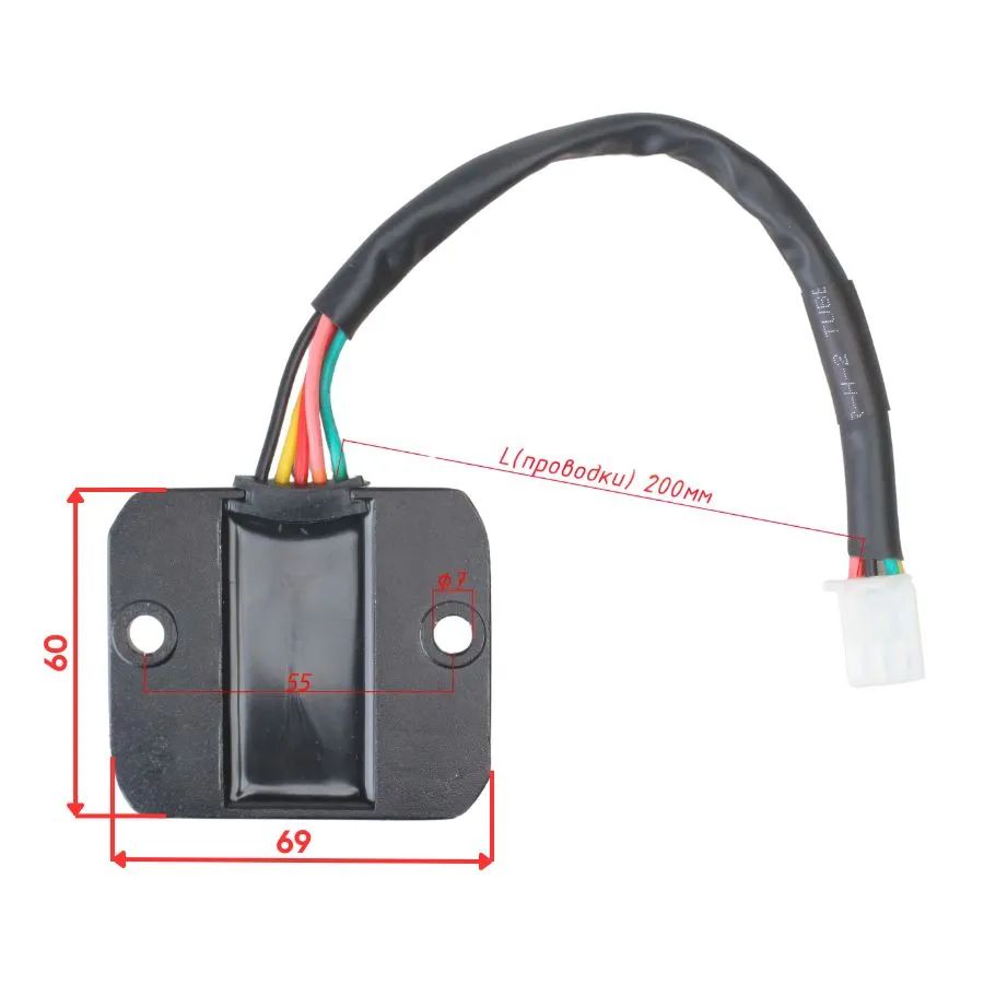 Реле регулятор напряжения Zongshen 172FMM (CB250, PR250)