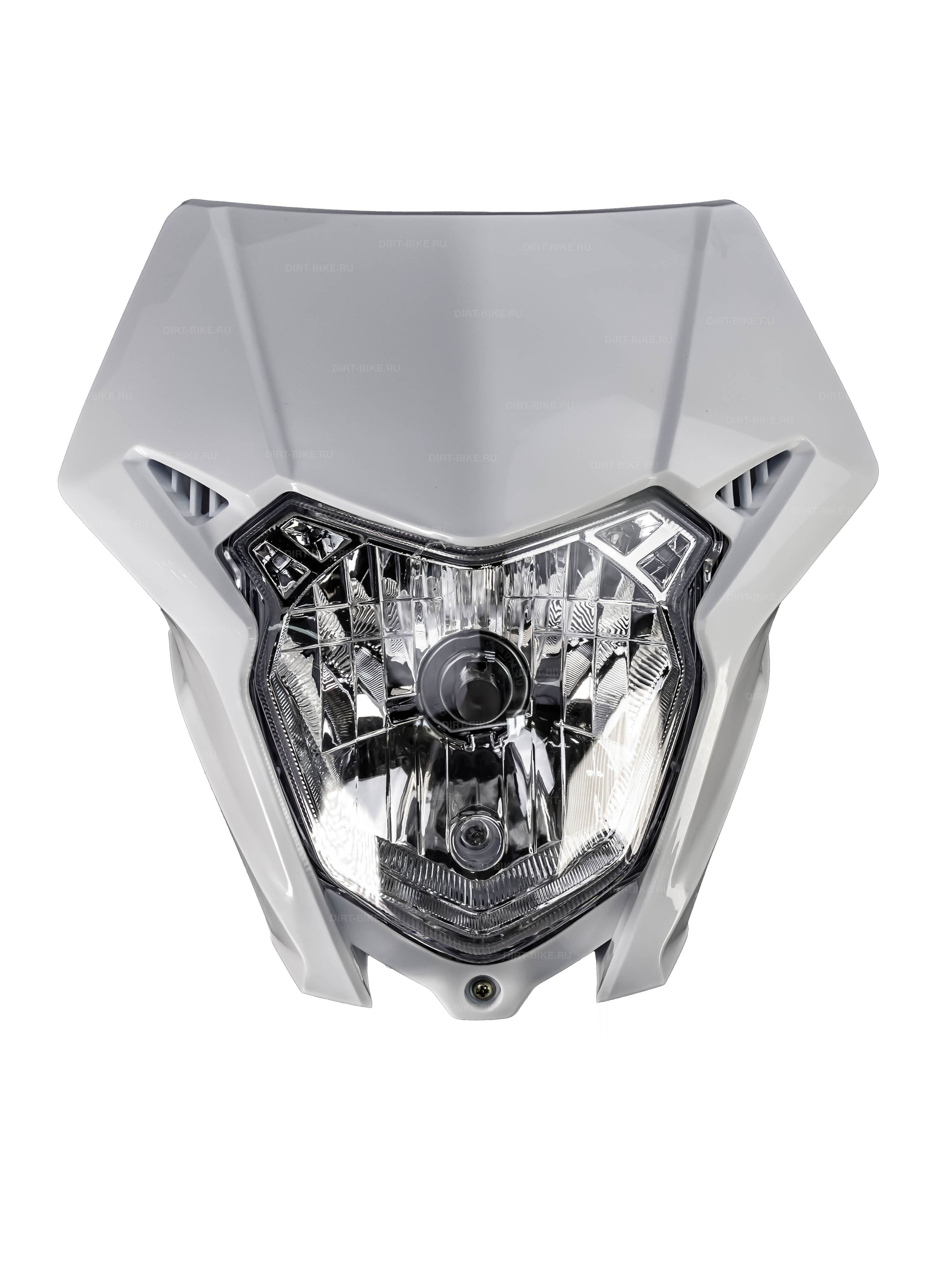 Фара белая для эндуро мотоциклов BSE M/Z, Honda CRF