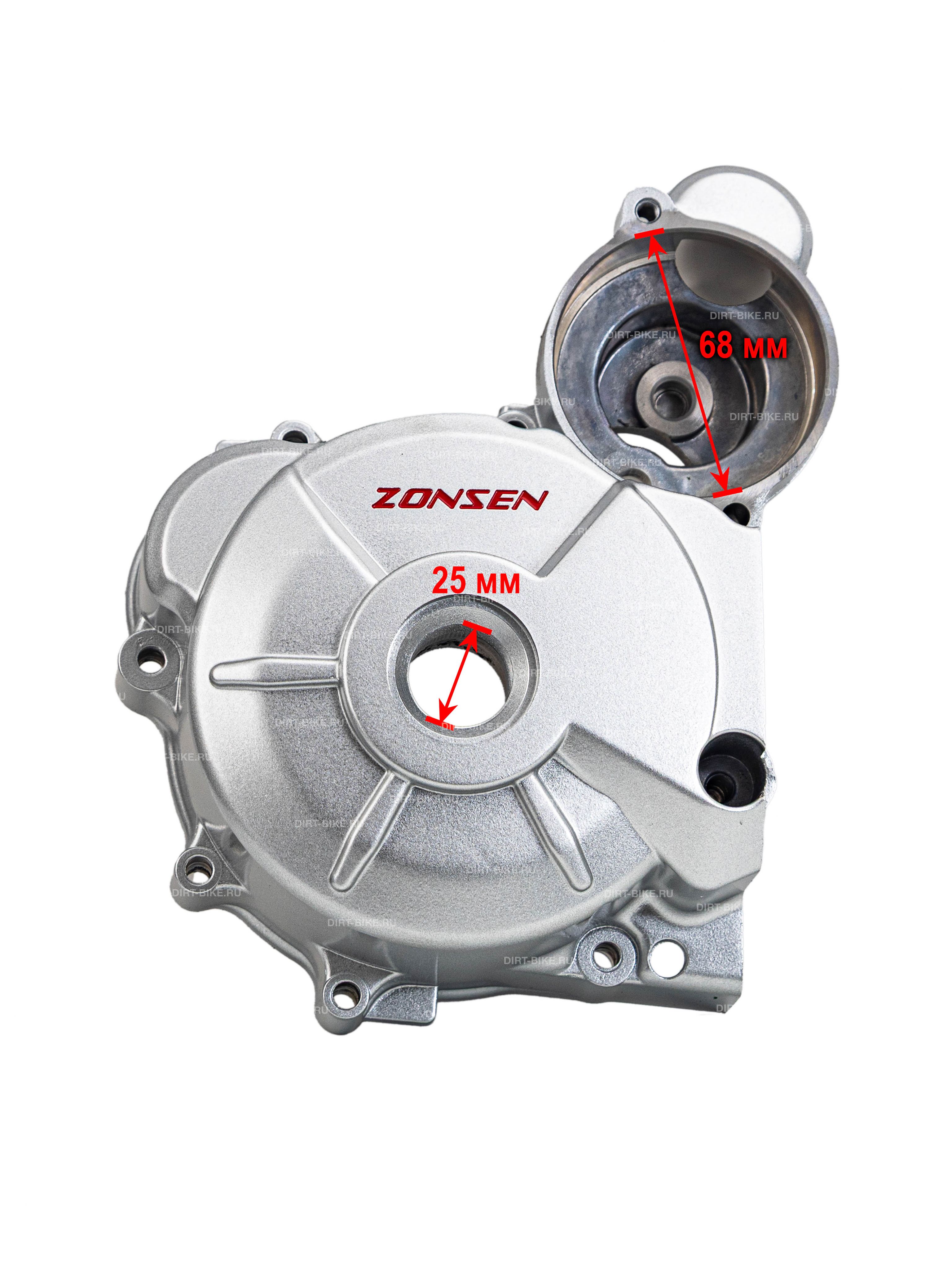 Крышка картера левая двигателя Zongshen 172FMM-5 (PR250)