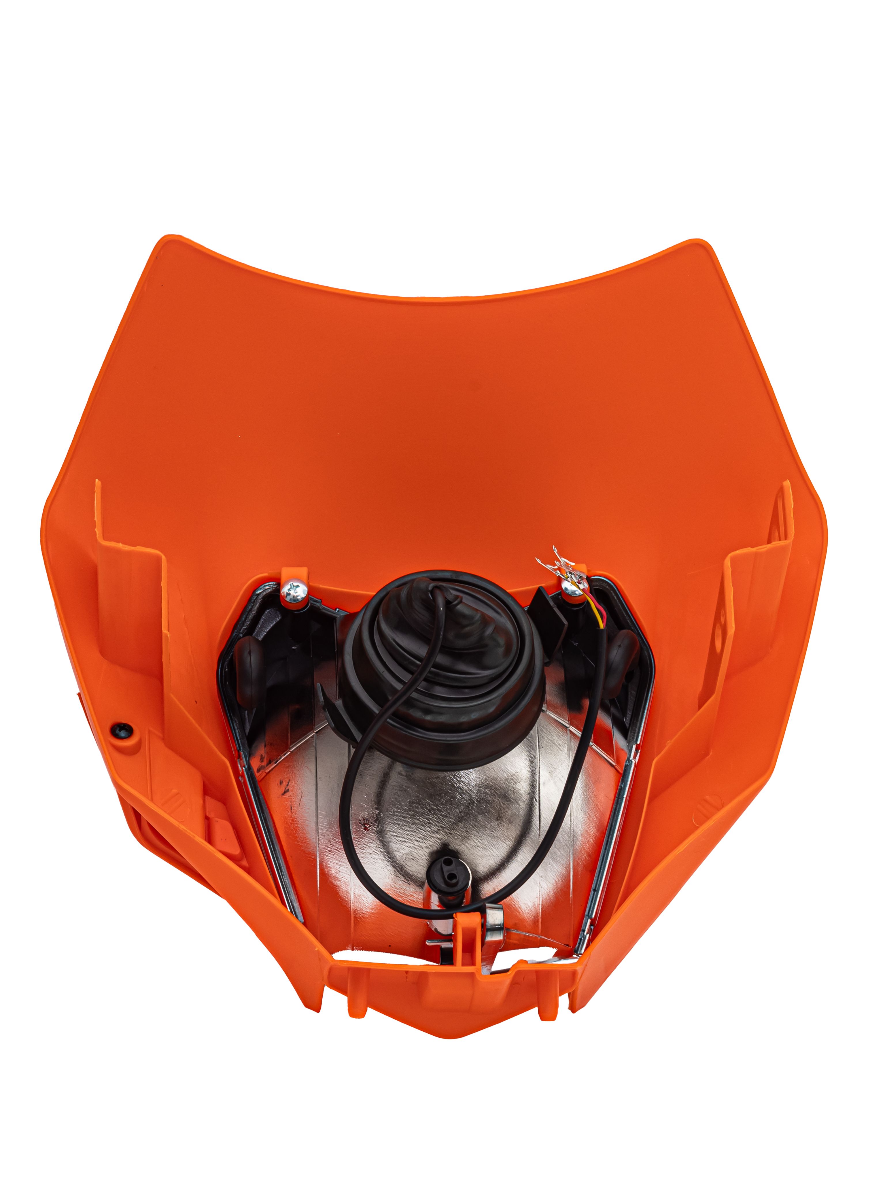 Фара светодиодная KTM 13-16 оранжевая круглая линза