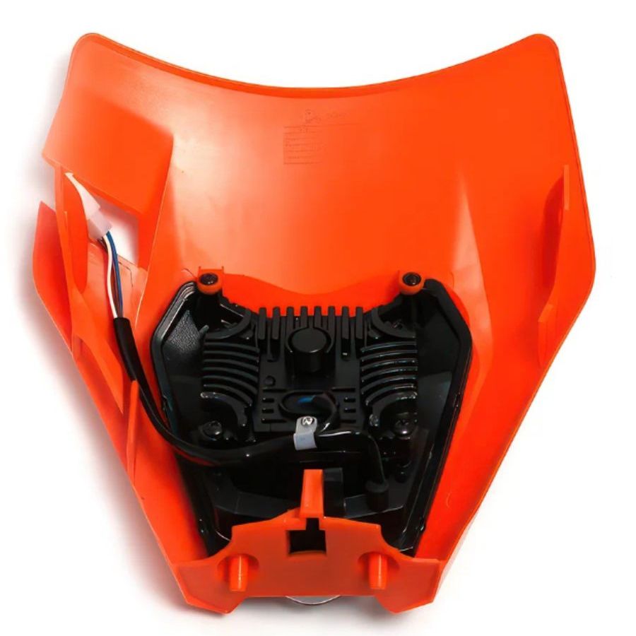 Фара белая светодиодная для KTM, ZUUM, JHL с ресничкой