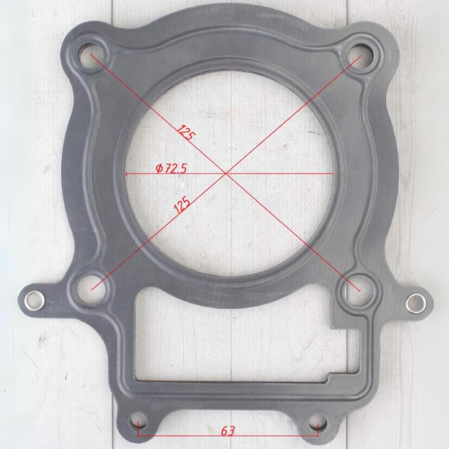 Прокладка ГБЦ для мотоциклов CB250-F, PR250, CB250R