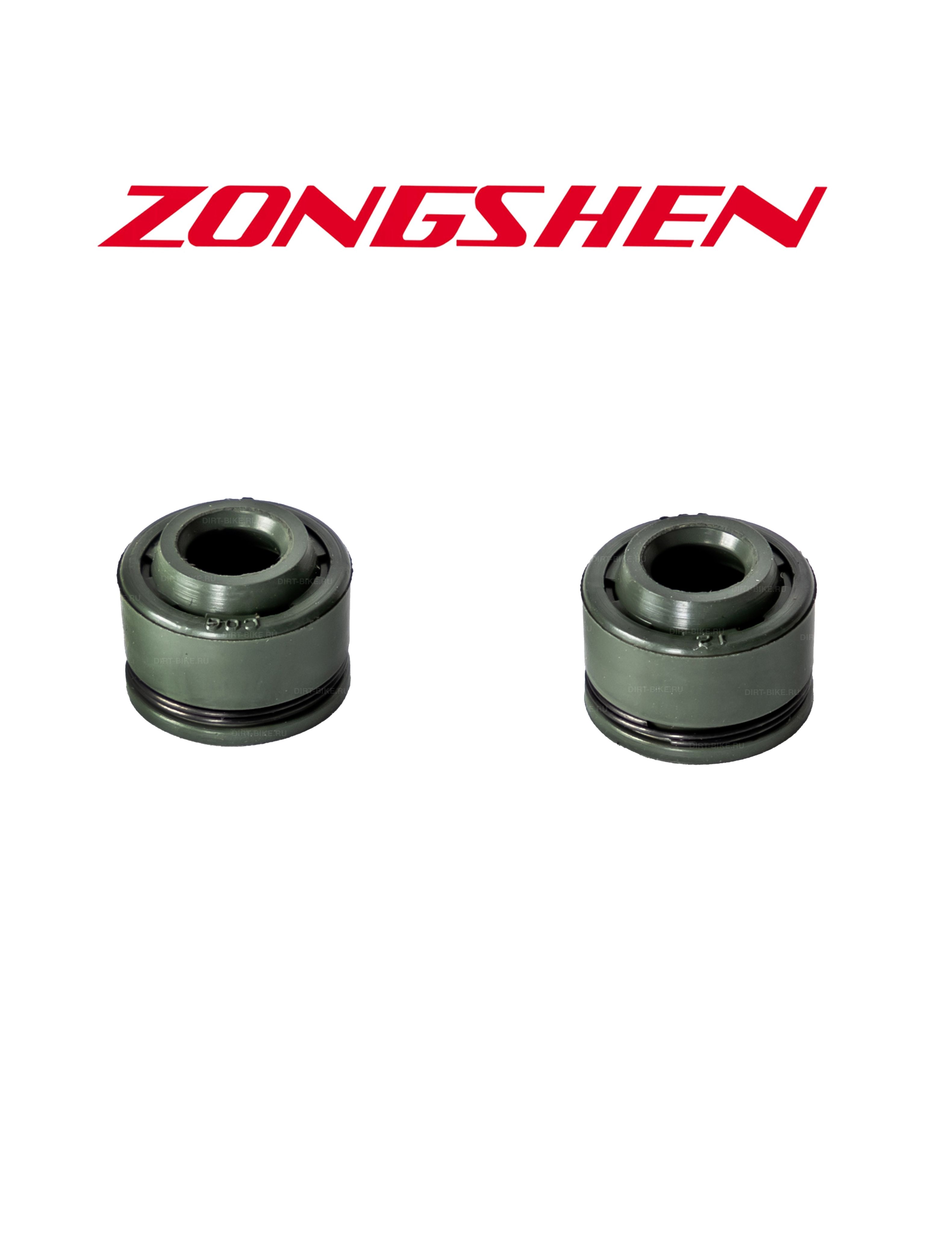 Маслосъемные колпачки для ZS172FMM (CB250-F, PR250), 2 шт.