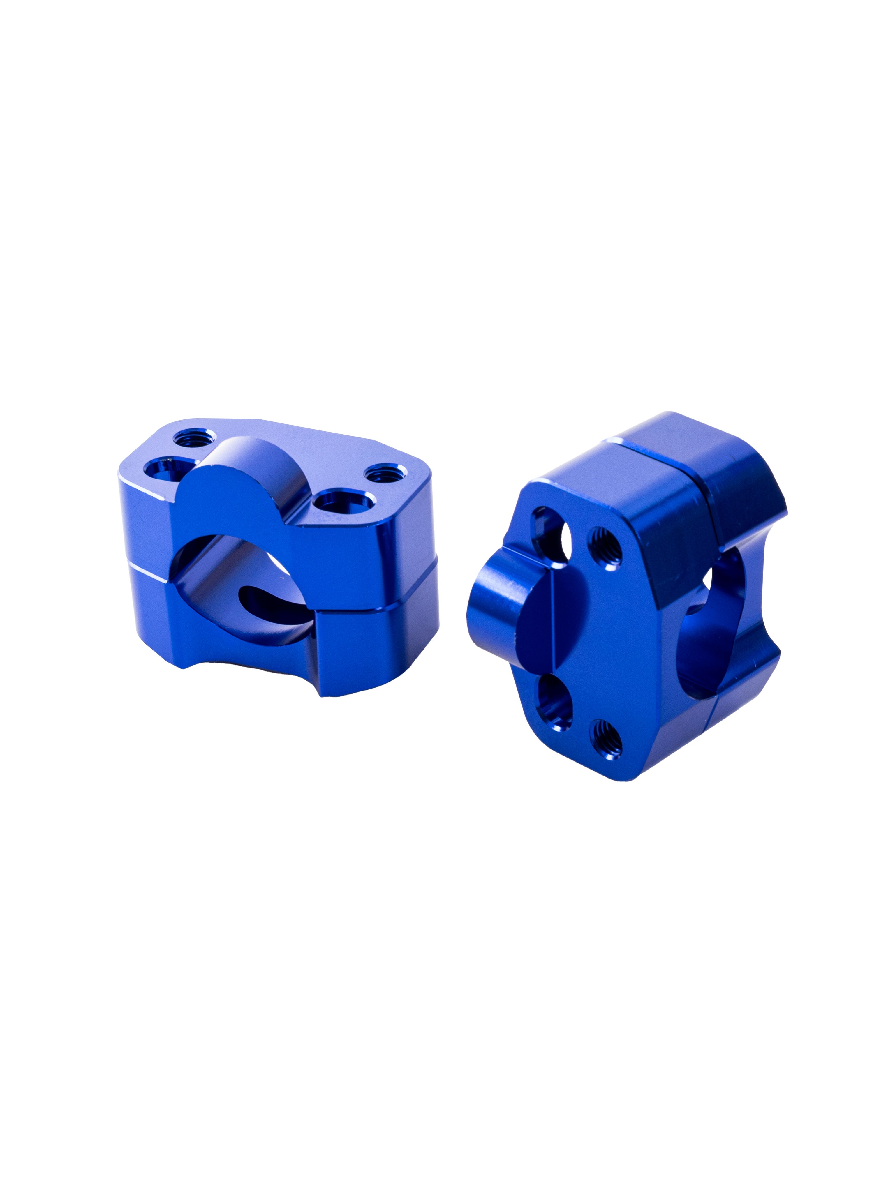 Проставки руля CNC 28мм синий