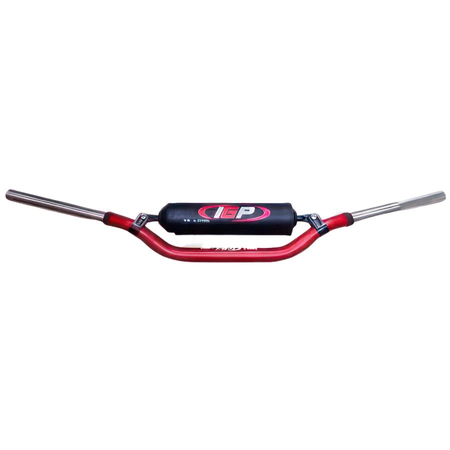 Руль IGP TWINWALL 1-1/8 (28,6 мм) 810 х 130мм красный