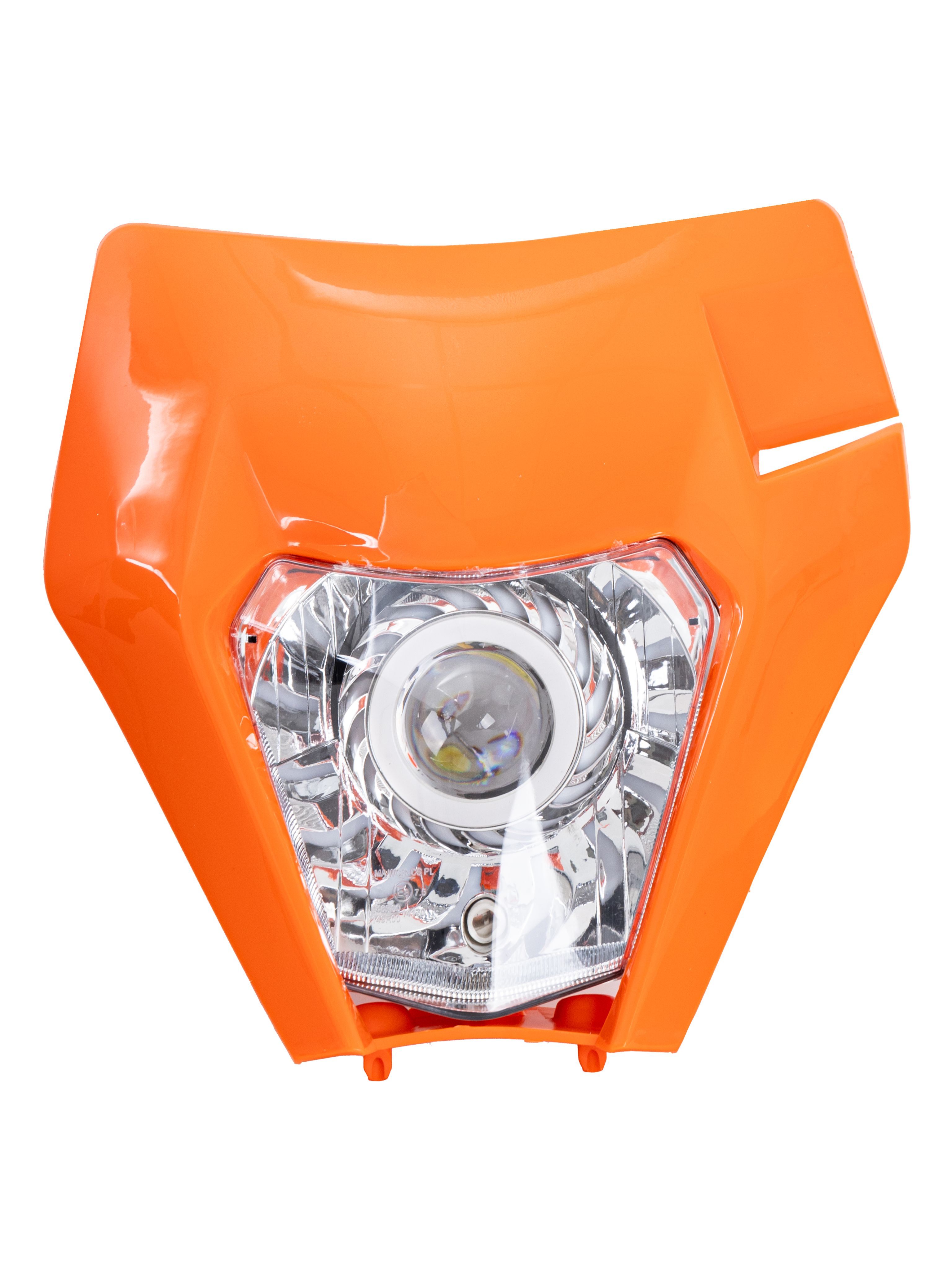 Фара светодиодная KTM 17-23 оранжевая круглый модуль
