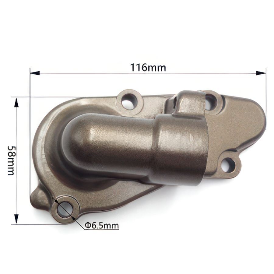 Крышка помпы для двигателя MT250, DT230 оригинал Loncin