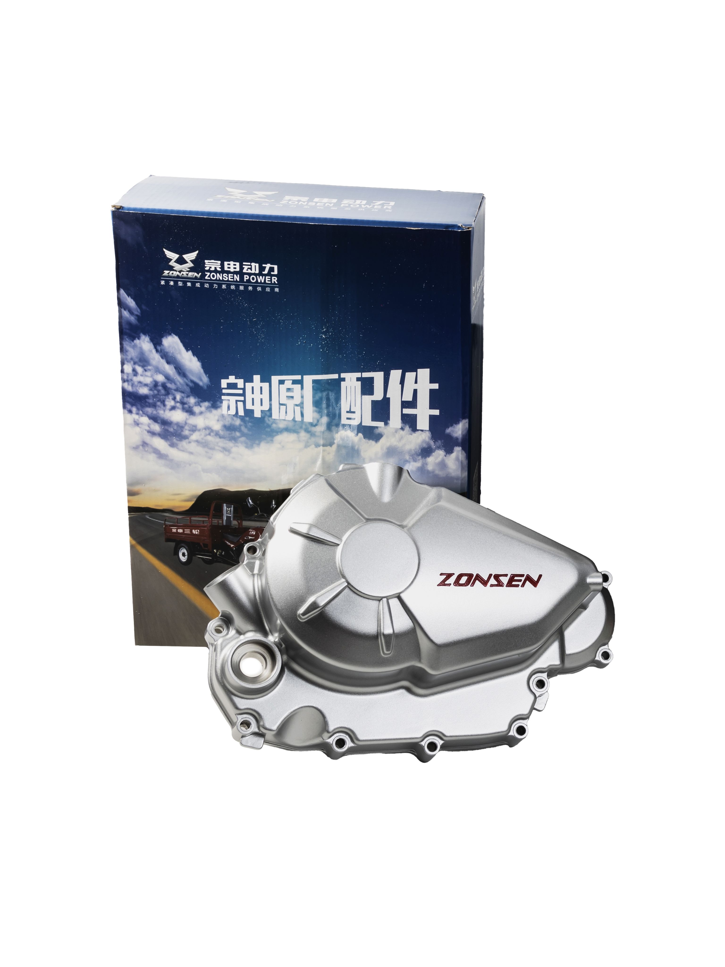 Крышка картера правая двигателя Zongshen 172FMM-5 (PR250)