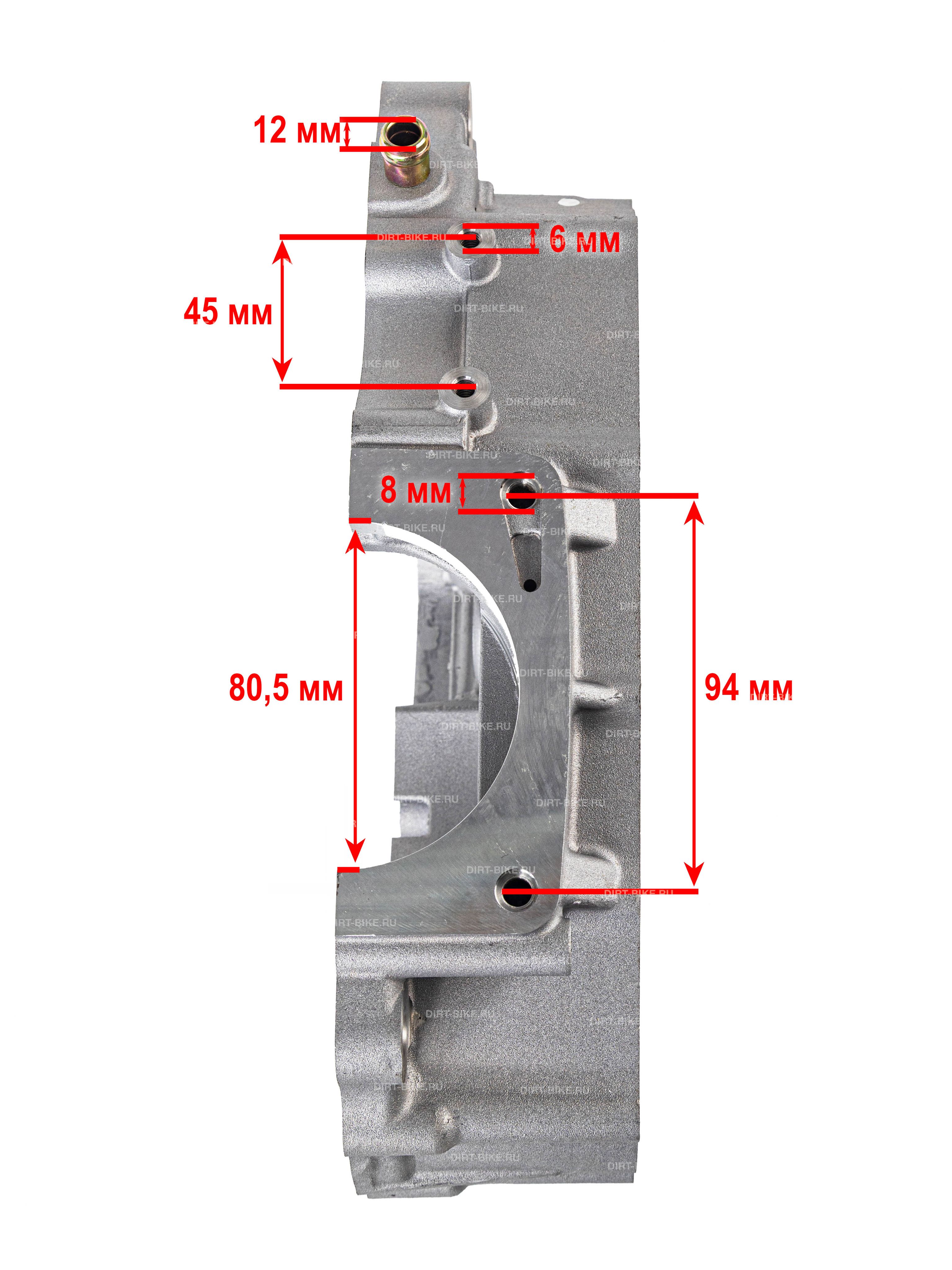 Картер правый для двигателя ZS172FMM-5 (PR250)