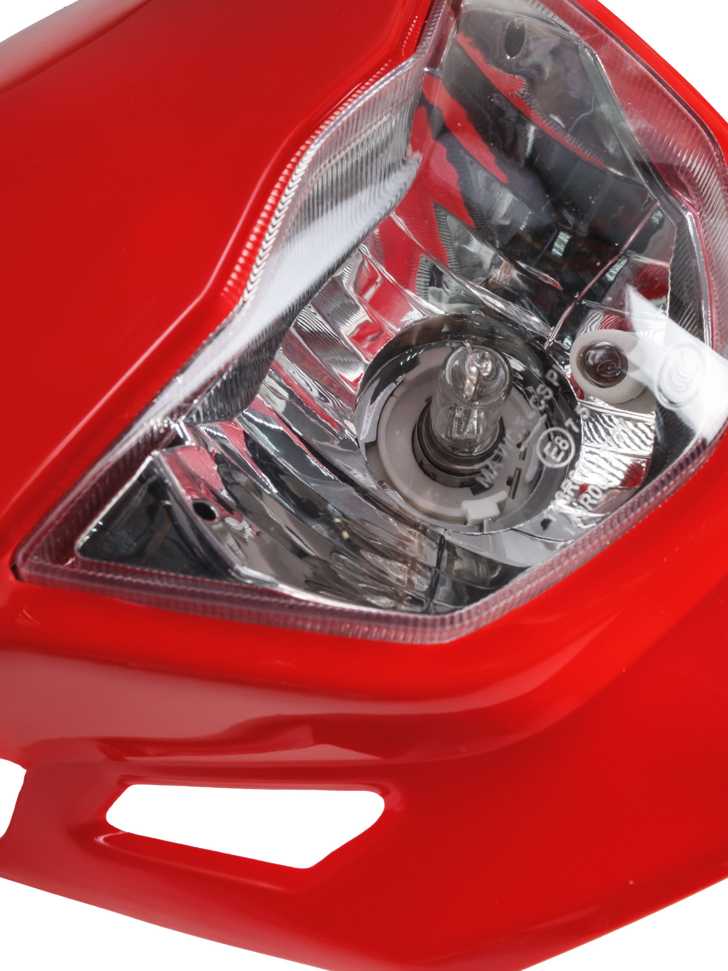 Фара красная для мотоциклов KAYO, BSE, Honda