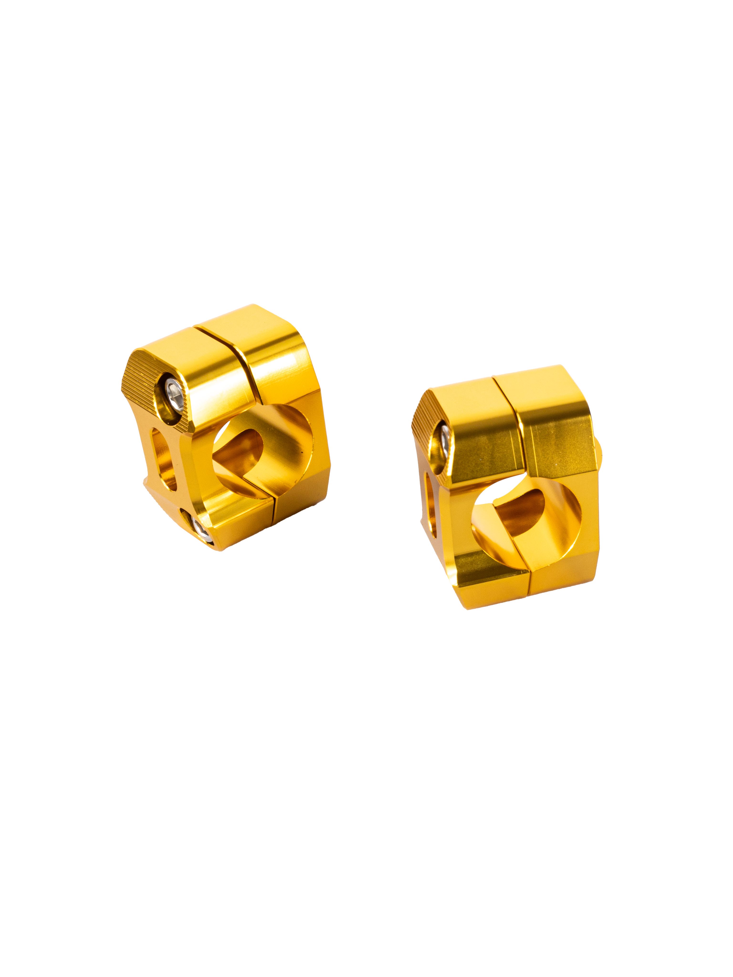Проставки руля CNC 28мм золотое