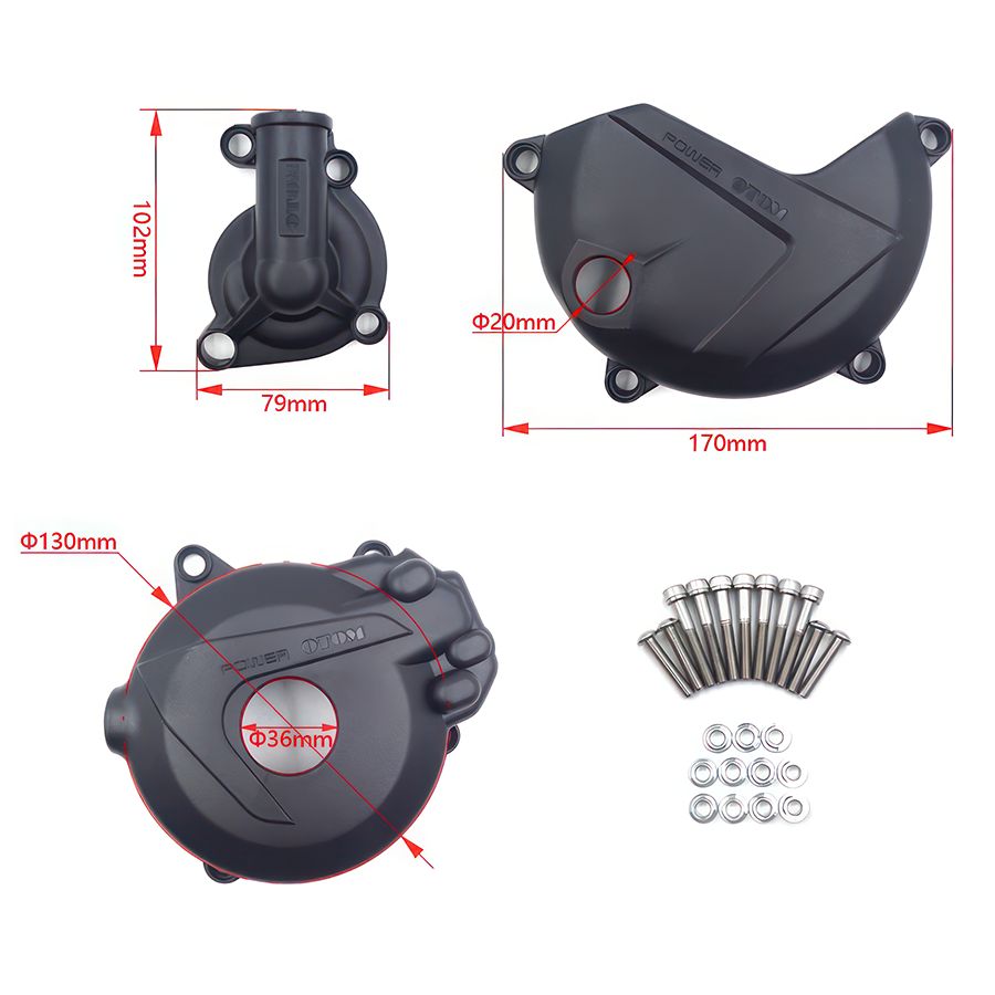 Комплект защитных крышек для Zongshen 177MM (NC250, NC300)