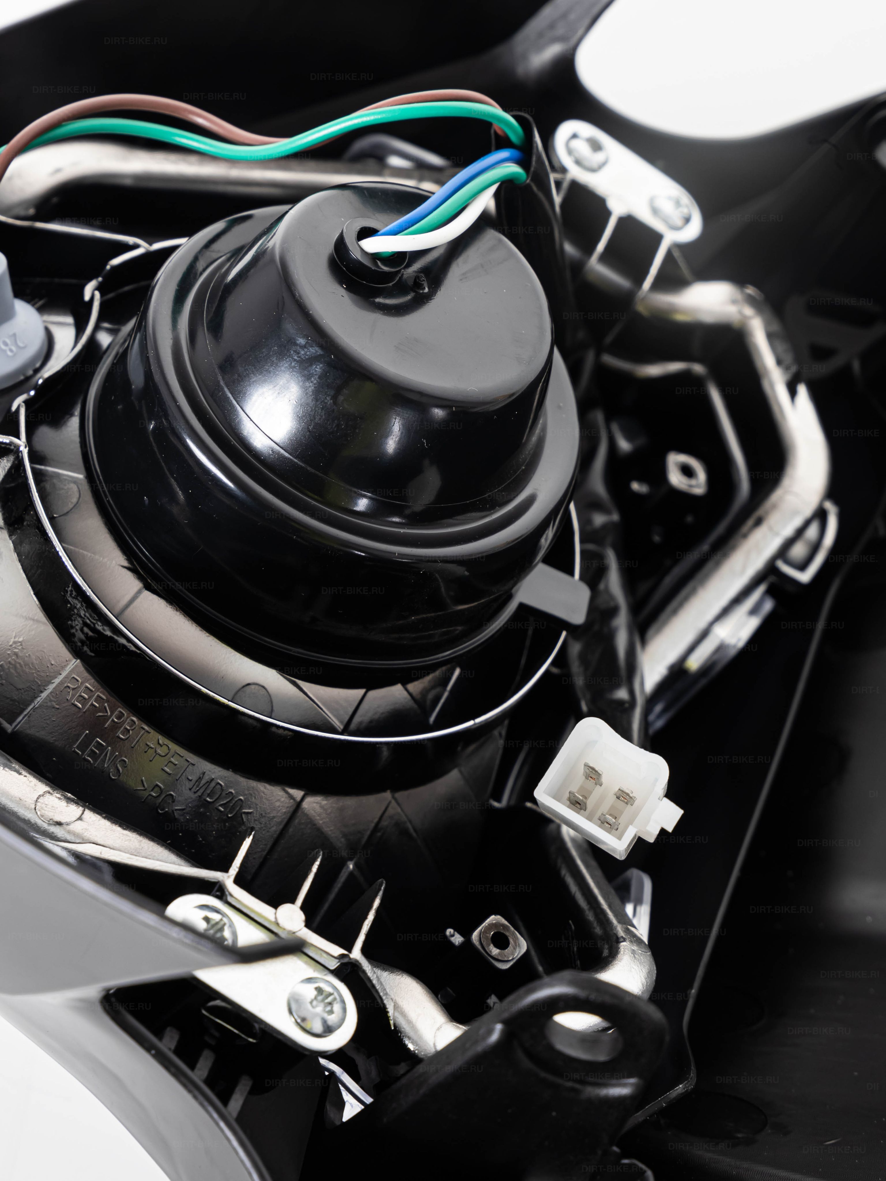 Фара черная для эндуро мотоциклов BSE M/Z, Honda CRF