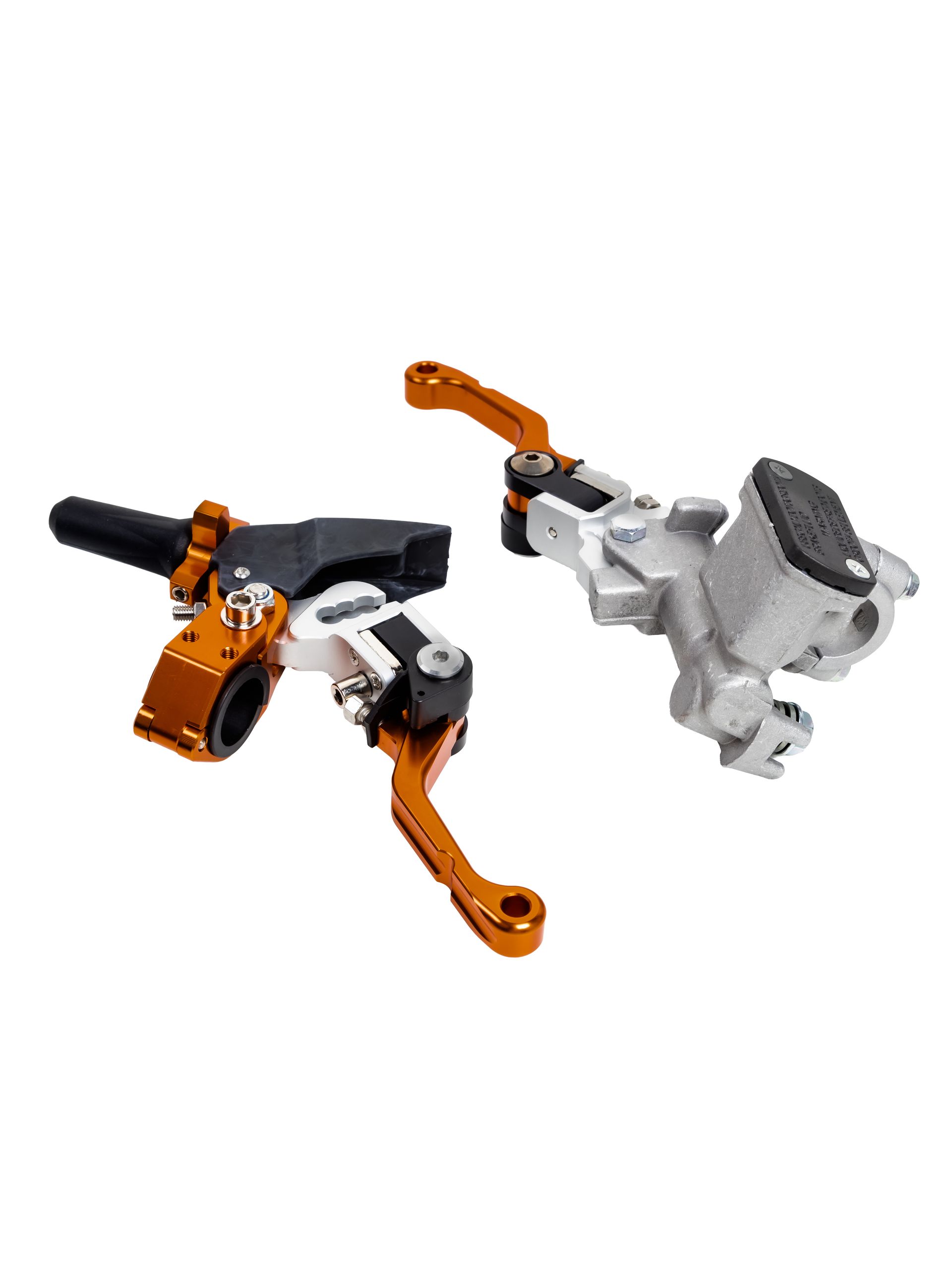 Рычаги CNC 360* неломайки оранжевые тип 5 (brembo)