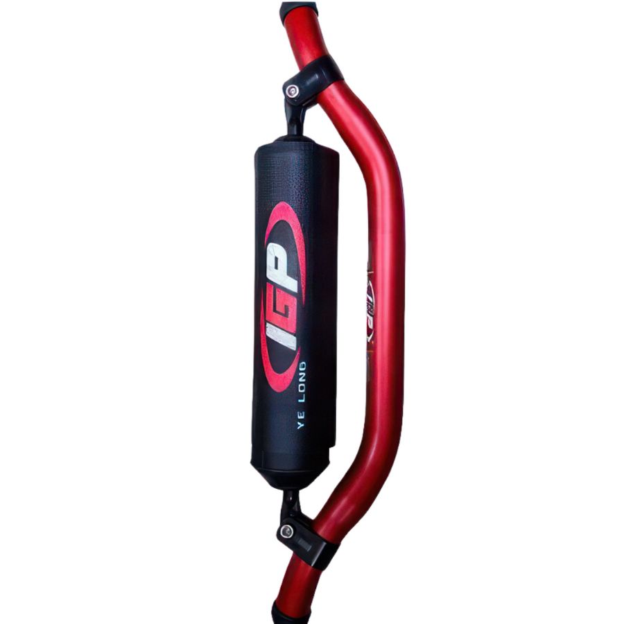 Руль IGP TWINWALL 1-1/8 (28,6 мм) 810 х 130мм красный