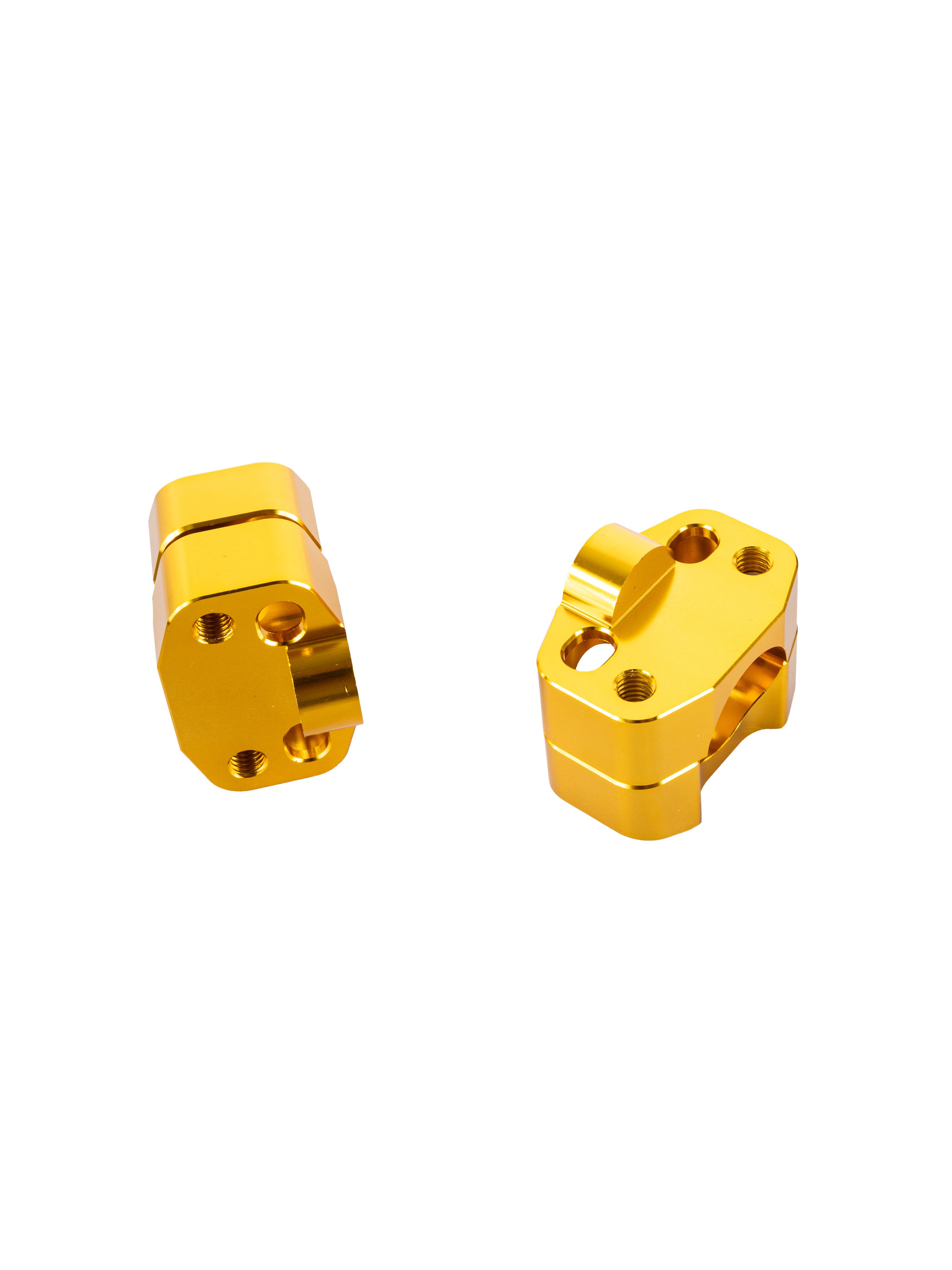 Проставки руля CNC 28мм золотое