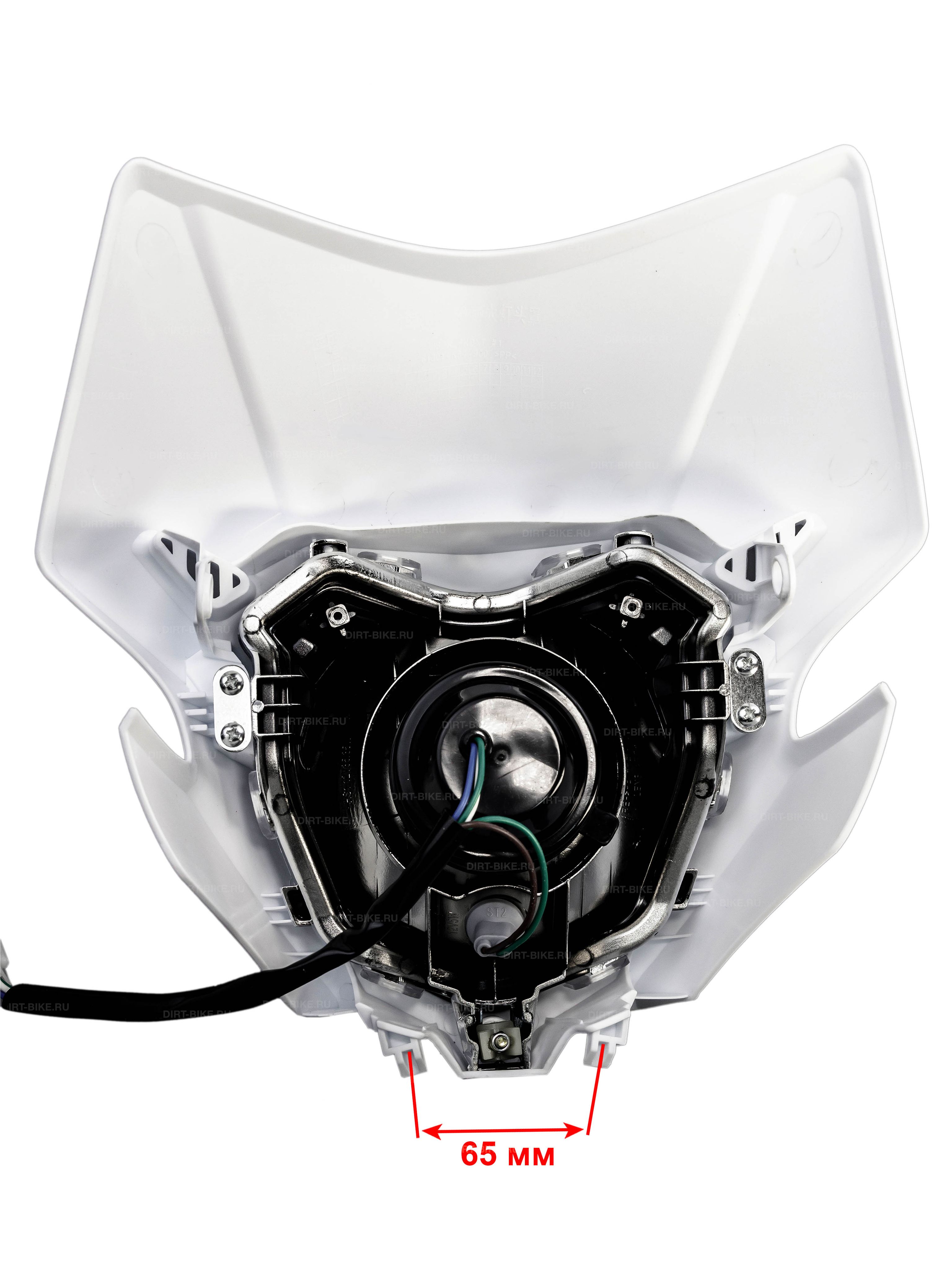 Фара белая для эндуро мотоциклов BSE M/Z, Honda CRF