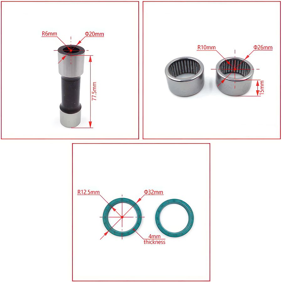 Ремкомплект прогрессии Honda CRF250R 10-17, CRF450R 09-16