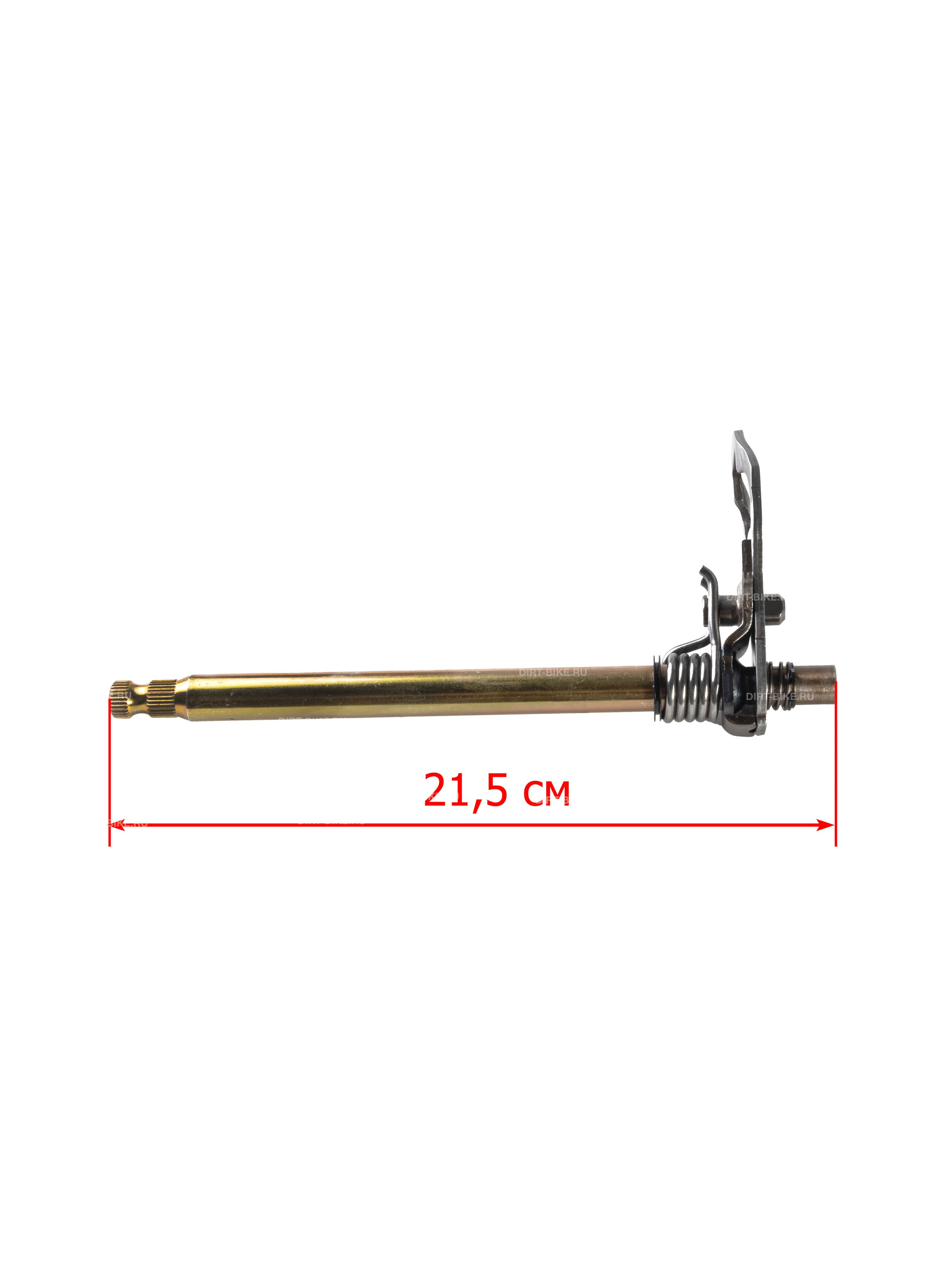 Вал КПП Zongshen 172FMM-5 (PR250) с балансиром 6 передач