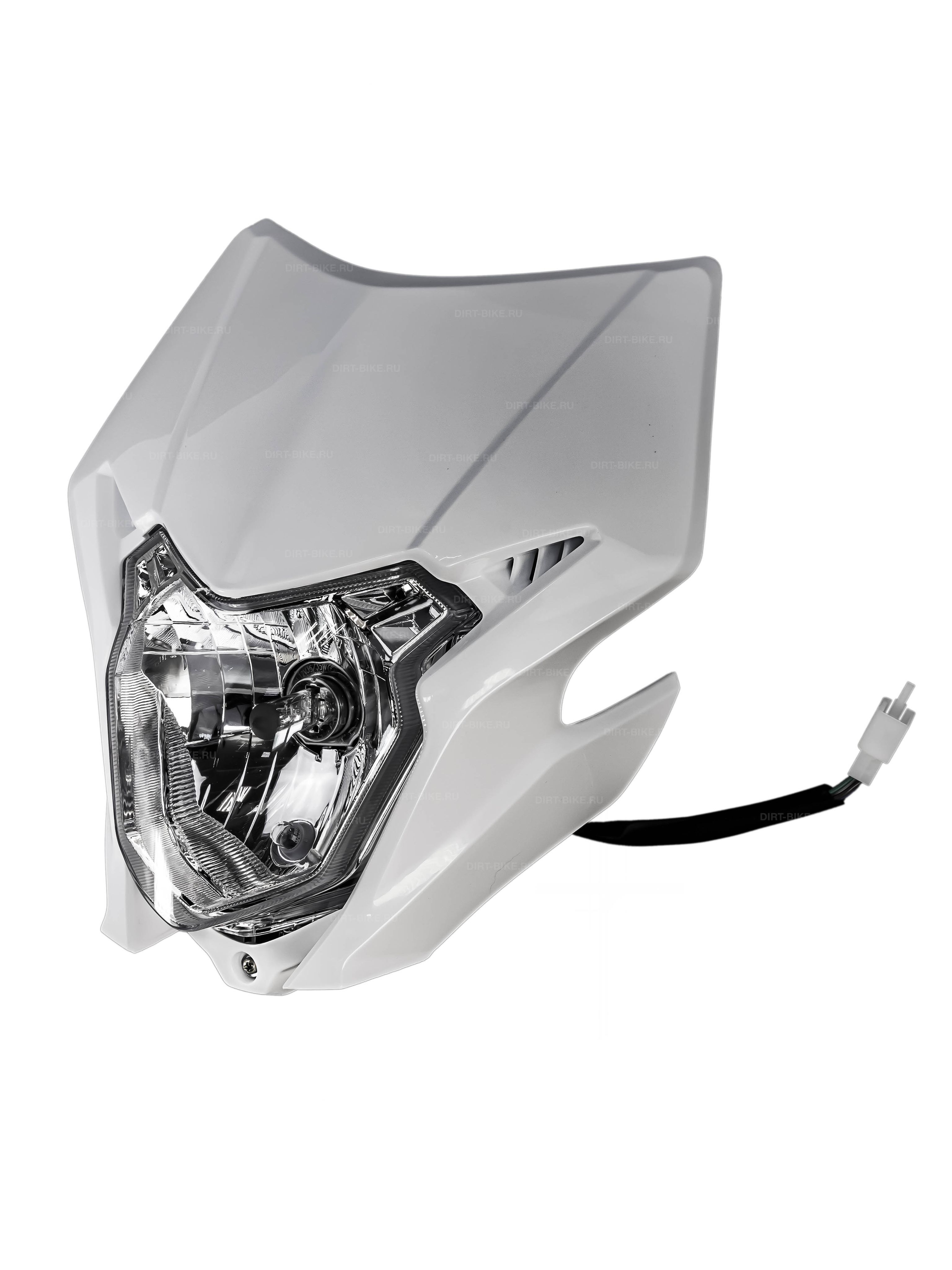 Фара белая для эндуро мотоциклов BSE M/Z, Honda CRF