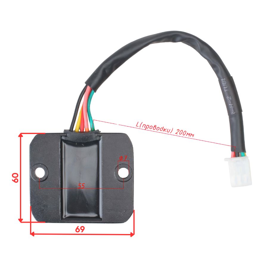 Реле регулятор напряжения для ZS172FMM (CB250, PR250)