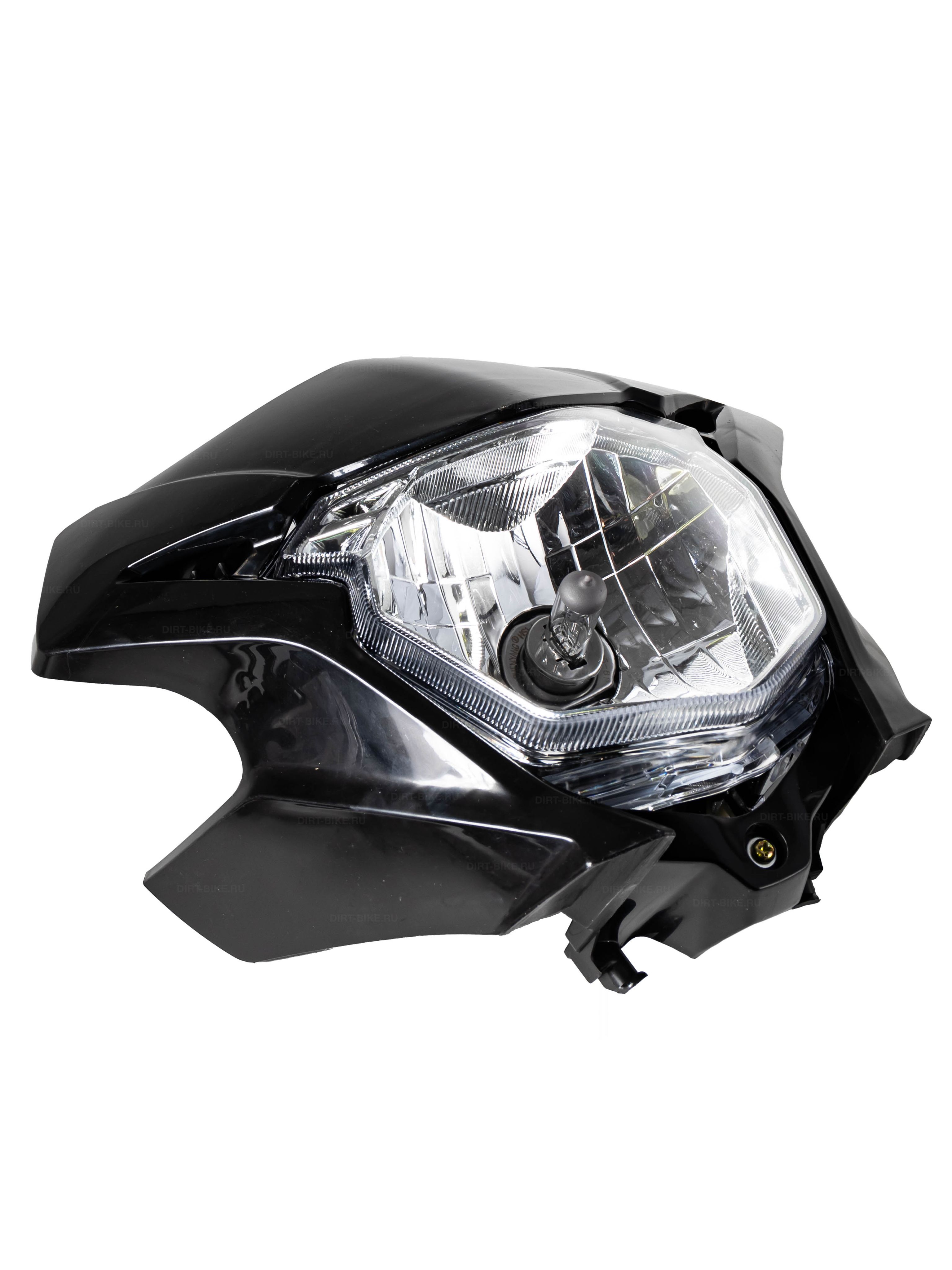 Фара черная для эндуро мотоциклов BSE M/Z, Honda CRF
